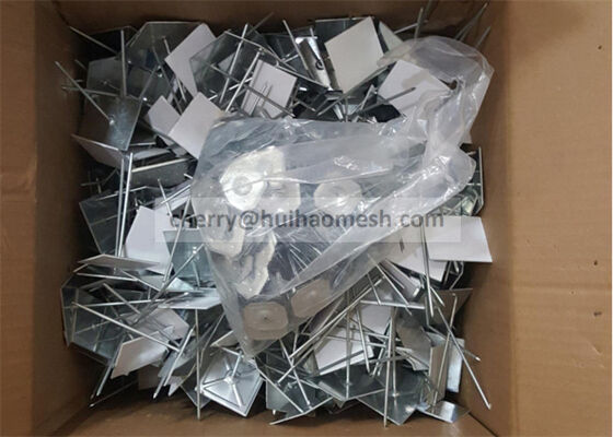 Clavijas adhesivas de aislamiento base de 2-1/2" para fijar aislamiento en HVAC, techos y conductos