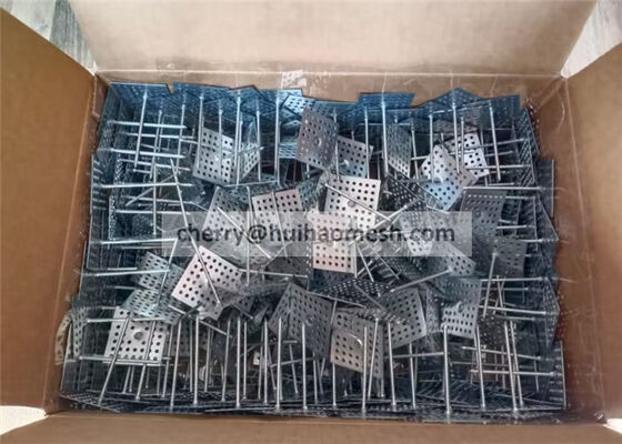 Acero galvanizado suspensiones del aislamiento del metal de 2 pulgadas con la base perforada