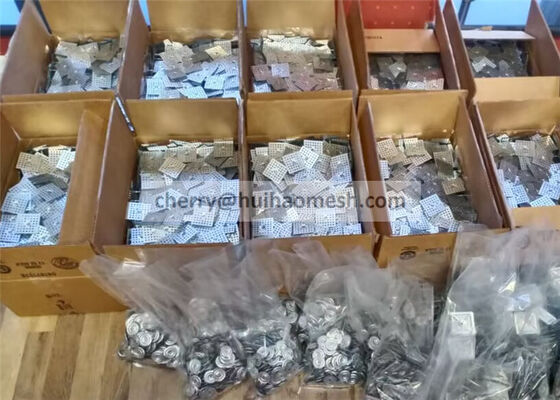 Fijaciones de aislamiento de lana de roca de acero inoxidable 316L, pasadores perforados para aislamiento para techos y paredes