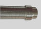 Tamiz del filtro para pozos del agua del alambre de la cuña de Johnson, tubo bajo envuelto alambre del anillo del metal