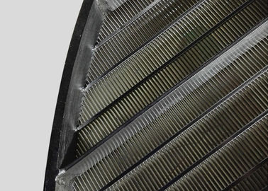 Rejillas de soporte de medios fabricadas con alambre de cuña