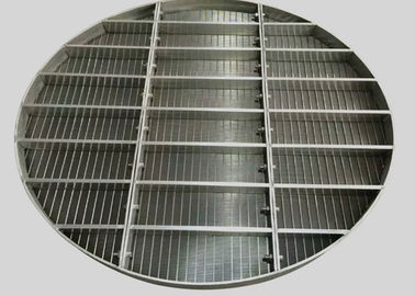 Rejillas de soporte de medios fabricadas con alambre de cuña