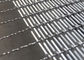 Color arquitectónico del café del diámetro de la trama de las telas de malla del acero inoxidable 2m m