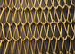 Cortina de la malla de la chimenea de 1.2X10M M, los paneles de la cortina de la malla metálica para el divisor del espacio