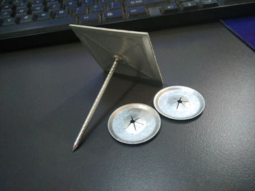 2.7mm x 70mm Pinos de lana de roca autoadhesivos 50 x 50 mm Base para el polvo
