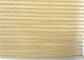 Malla de alambre decorativa de la tela espiral en el latón antioxidante para las pantallas de la sombra