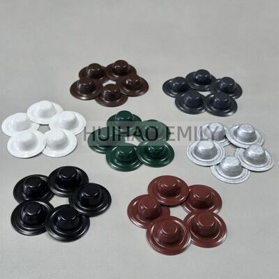 35mm Tapa de Tornillo para Techos de Acero Galvanizado para Tornillos de Techo Utilizados en Fijaciones para Techos