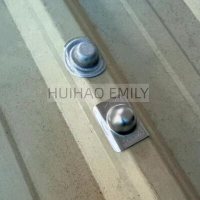 Tapas de tornillo para tejados rectangulares para cubiertas de tornillos de techo en láminas de acero corrugado