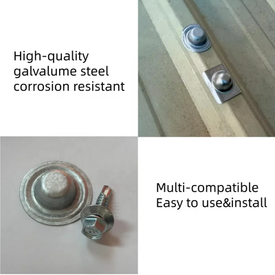 36mm Tapas Impermeables para Tornillos de Techo, Arandelas Selladoras para Cubrir Tornillos Expuestos
