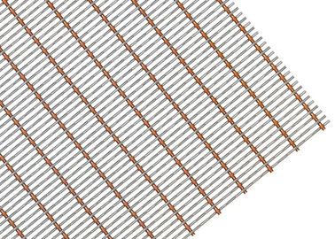 Paneles de malla de alambre de aluminio para decoración de arquitectura y techo