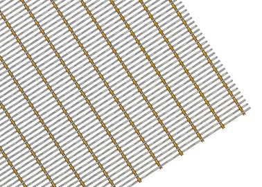 Paneles de malla de alambre de aluminio para decoración de arquitectura y techo