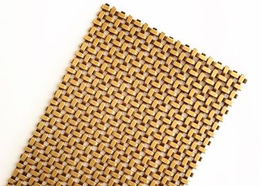 Tela de malla de alambre tejida decorativa SS304 para la puerta y la barandilla de los muebles de la cocina