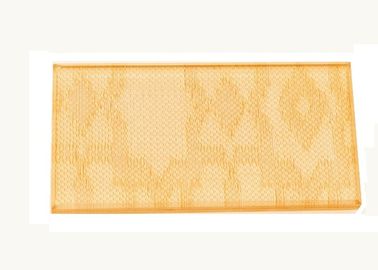 Vidrio de color tintado laminado con malla de alambre para fachadas de edificios