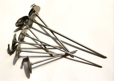 Anclas de fijación de acero suave de calibre 14 para cubiertas aislantes extraíbles calentadas