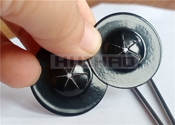 las lavadoras de fijación de acero inoxidables del uno mismo de 38m m doblan la capa negra lateral usada para asegurar a Mesh To Solar Panels