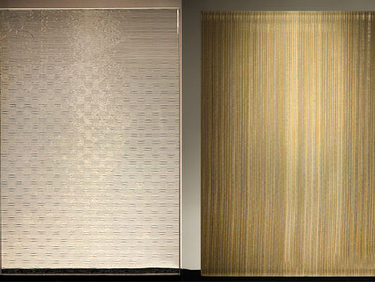 Metal decorativo Mesh Laminated Glass Advanced Buildings de la película de PVB