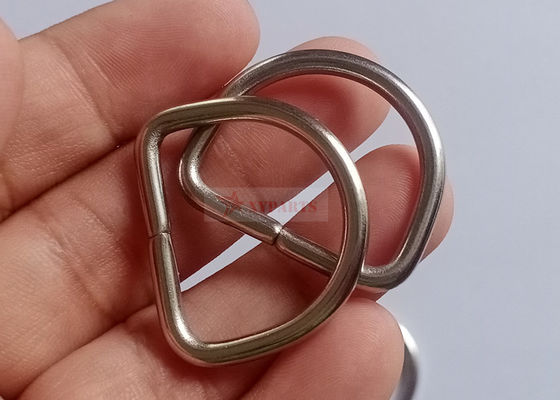 Anillos D metálicos de 25x30 mm para la fabricación de mantas aislantes extraíbles