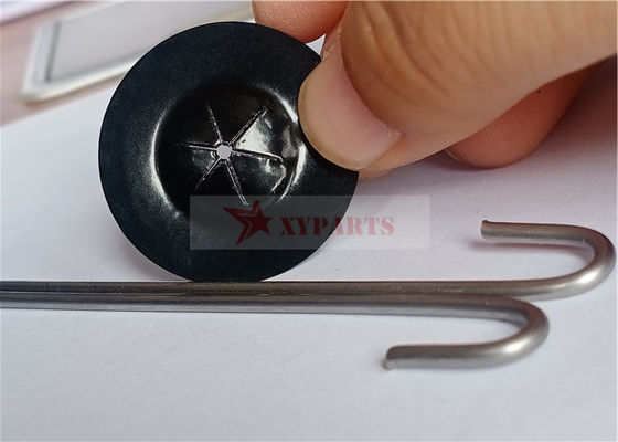 Acero inoxidable 2.0mm Dia Clips de panel solar para asegurar la malla de alambre a prueba de pájaros