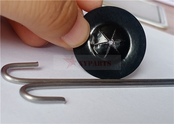 SunScreener Gray Wire Mesh Clips Used de acero con los paneles de Mesh Screening To Protect Solar del alambre