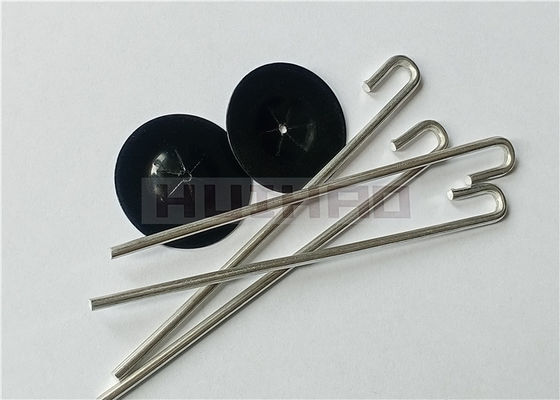 2.5mm Aluminio J gancho sujetadores para conectar redes de protección de animales a los paneles solares