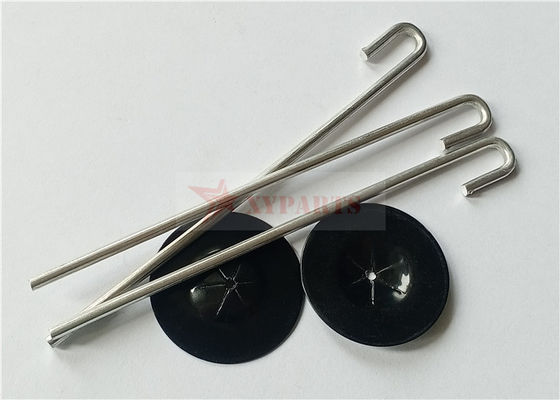 clips disuasivos del pájaro de aluminio del panel solar del paquete 100pcs con lavadoras de autoretención