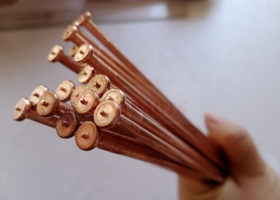 La soldadura de acero con poco carbono del CD de 4m m fija el cobre cubierto para la chapa