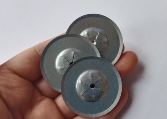 1Lavadora de aislamiento de acero galvanizado de 0,5 pulgadas de autobloqueo para fijar pines aislantes