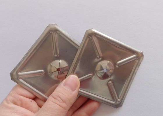 64mmX64mm SS 316 Cuadrados de aislamiento de velocidad para centrales eléctricas