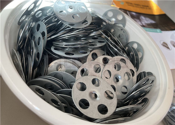 Lavadora de discos de fijación de metal de 36 mm utilizada para sujetar tablas de apoyo de azulejos