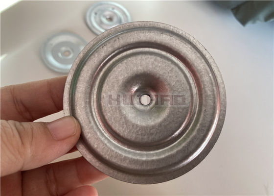 Placas de fijación de aislamiento de acero recubierto de aluminio 75 mm para fijar aislamiento de techos y tablas de cubierta