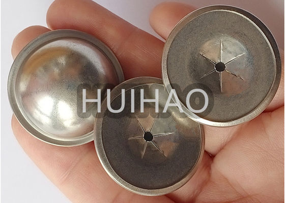 Acero inoxidable 304/316 Lavadora de tapa de domo de aislamiento para sistema HAVC