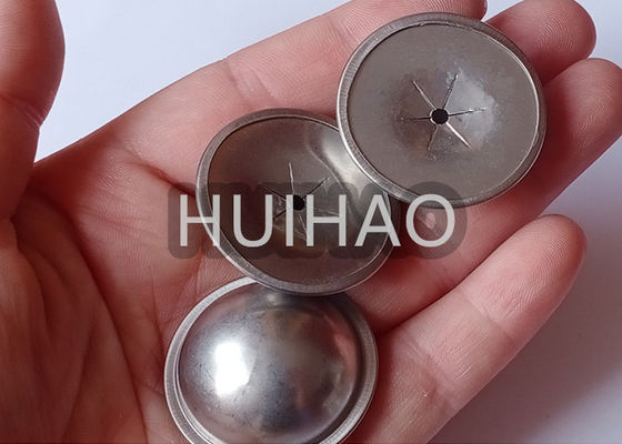 7/8 pulgadas de acero galvanizado de aislamiento de cúpula tapa para fijar pines de aislamiento