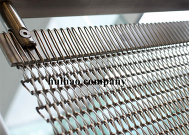 Malla de alambre de la armadura del espiral del tránsito del oro de Rose para el divisor de la pañería de la tienda W1.2m x L 3M