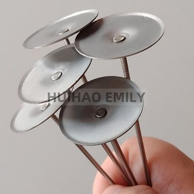 14Ga 316L Pinos aislantes de acero inoxidable para chaquetas reutilizables