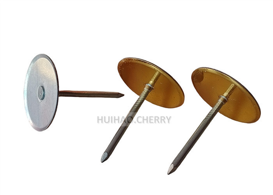 Clavos de cabeza de copa para aislamiento de fibra de vidrio en conductos de aire, calibre 12, sujetadores para aislamiento de conductos HVAC