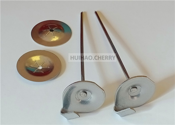 Anclajes de cordones de cabeza redonda calibre 14 Acero inoxidable 304 Material utilizado para la fabricación de cubiertas de aislamiento de válvulas