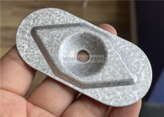 Acero Galvalume Placa de costura de metal 82x40mm Fijación de techo