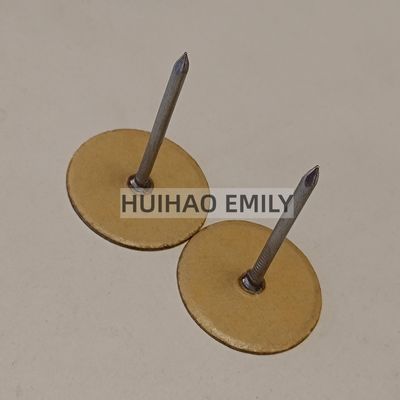 Clavijas de soldadura de acero galvanizado de 50 mm con cabeza de copa para asegurar el aislamiento dentro de la fabricación