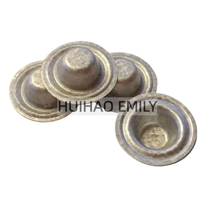Las lavadoras impermeables de los tapones de tuerca del metal cubren el tornillo del tejado en hojas de acero acanaladas para techumbre