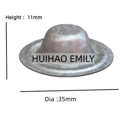 Acorazones de techo de 35 mm Capas de tornillo metálicas Capa de cubierta Lavadoras para tornillos de techo en impermeable