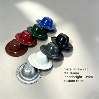 Impermeable colorido de 35 mm de metal para el techo de tornillos Caps Cover Washers para tornillos de techo