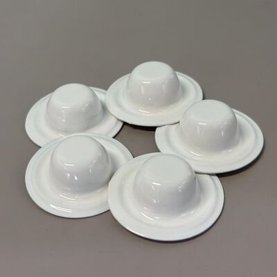 Color blanco 35mm Tornos para techos Tornos para cubiertas para paneles de techo de metal