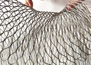 Bolso antirrobo de la malla de la cuerda de alambre del acero inoxidable del arreglo para requisitos particulares para la protección