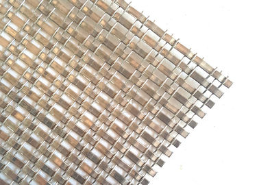 La antigüedad plateada acabó la malla de alambre arquitectónica plana para la decoración del gabinete
