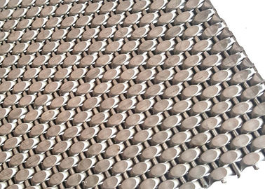 Malla de alambre arquitectónica rígida del acero inoxidable de la serie para el revestimiento de la malla metálica