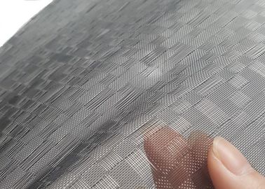 Alambre moderado Mesh Wallpaper Woven Metal Textile del vidrio laminado