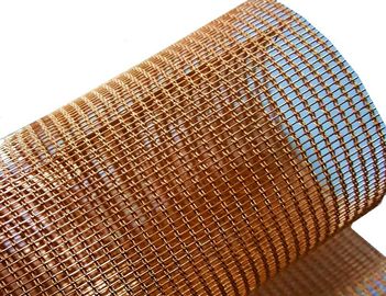 Malla de alambre arquitectónica del cable de oro del metal de Rose usada para el techo del teatro