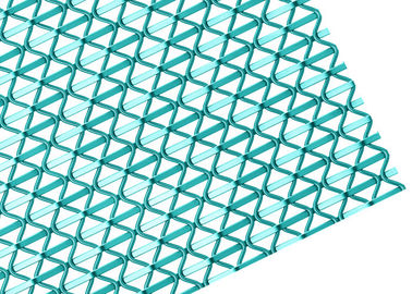 Enrede la malla de alambre arquitectónica rígida del acero inoxidable para el revestimiento decorativo de la pared
