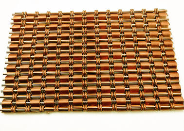 Tela de malla de alambre arquitectónica del metal decorativo para la pared exterior de la fachada y del taxi