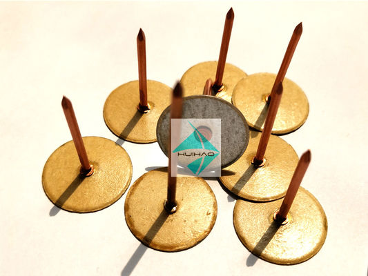 Pernos de la costilla de la soldadura de los pernos del sello del oro del trazador de líneas SSP del conducto para un poste más rápido - enfriamiento de la soldadura